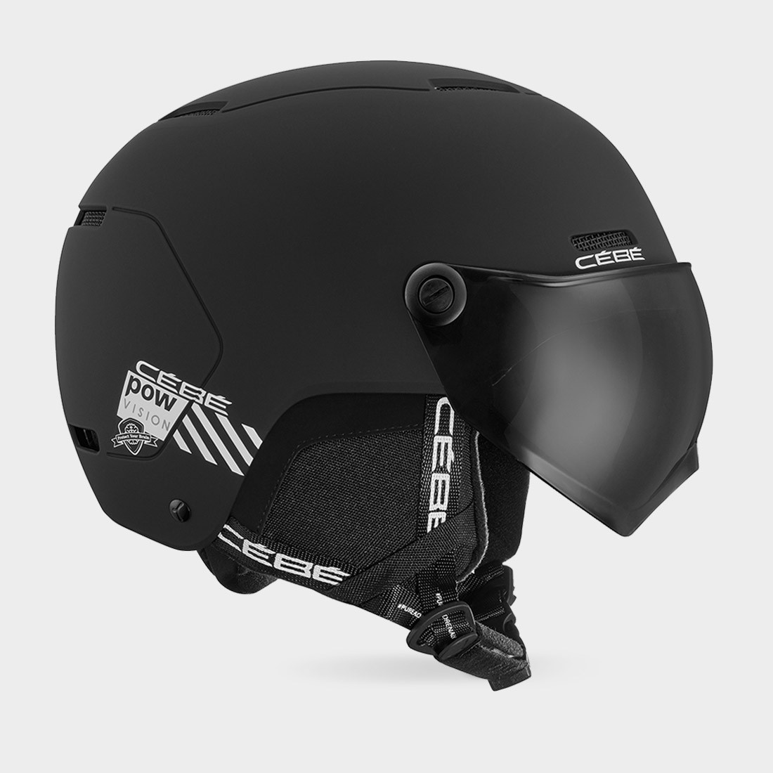 cebe-pow-vision-helmet-ski-visor-negro-blanco