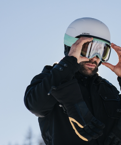 Cebe Casque De Ski Pow Vision - Photochromique 1-3 - White à Prix Carrefour